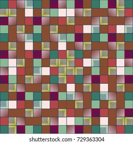 Abstract color seamless pattern for new background.
