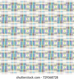 Abstract color seamless pattern for new background.