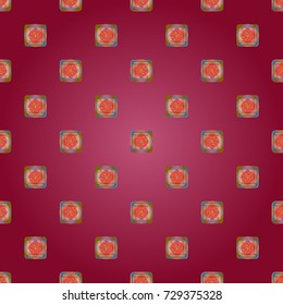 Abstract color seamless pattern for new background.