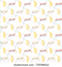 Abstract color seamless pattern for new background.