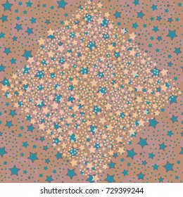 Abstract color seamless pattern for new background.