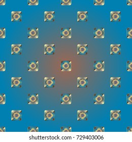 Abstract color seamless pattern for new background.