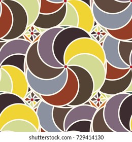 Abstract color seamless pattern for new background.