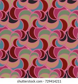 Abstract color seamless pattern for new background.