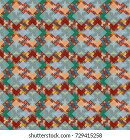 Abstract color seamless pattern for new background.