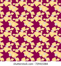 Abstract color seamless pattern for new background.