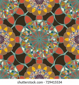 Abstract color seamless pattern for new background.