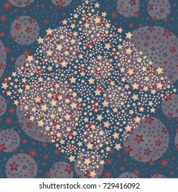 Abstract color seamless pattern for new background.