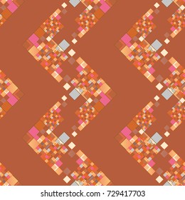 Abstract color seamless pattern for new background.