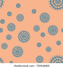 Abstract color seamless pattern for new background.