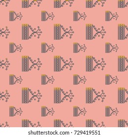 Abstract color seamless pattern for new background.