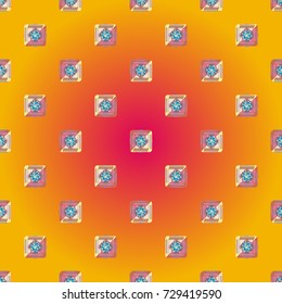 Abstract color seamless pattern for new background.