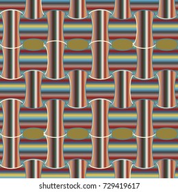 Abstract color seamless pattern for new background.