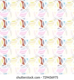 Abstract color seamless pattern for new background.