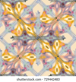 Abstract color seamless pattern for new background.