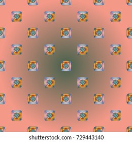 Abstract color seamless pattern for new background.