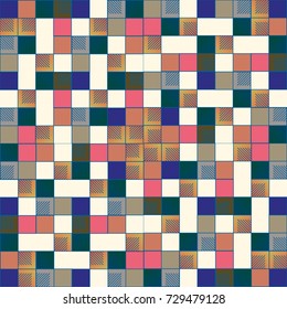 Abstract color seamless pattern for new background.