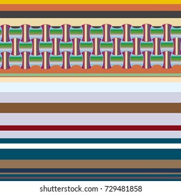 Abstract color seamless pattern for new background.