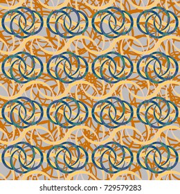 Abstract color seamless pattern for new background.