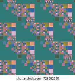Abstract color seamless pattern for new background.