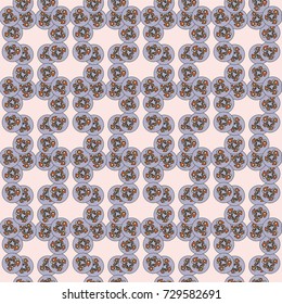 Abstract color seamless pattern for new background.