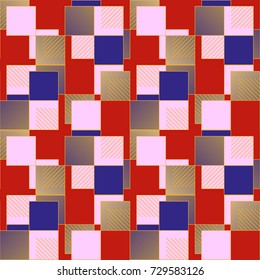Abstract color seamless pattern for new background.