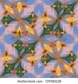 Abstract color seamless pattern for new background.