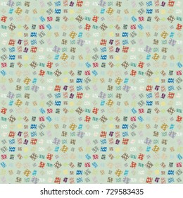 Abstract color seamless pattern for new background.