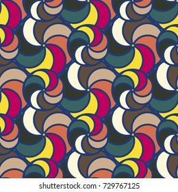 Abstract color seamless pattern for new background.