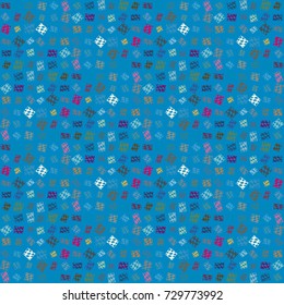Abstract color seamless pattern for new background.