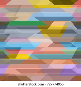 Abstract color seamless pattern for new background.