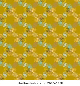 Abstract color seamless pattern for new background.