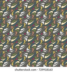Abstract color seamless pattern for new background.