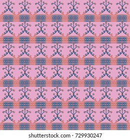 Abstract color seamless pattern for new background.