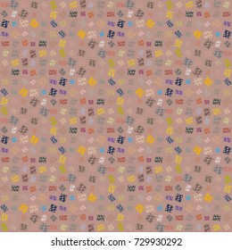 Abstract color seamless pattern for new background.