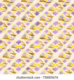 Abstract color seamless pattern for new background.