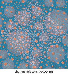 Abstract color seamless pattern for new background.