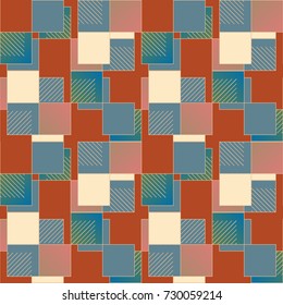 Abstract color seamless pattern for new background.