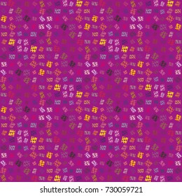 Abstract color seamless pattern for new background.