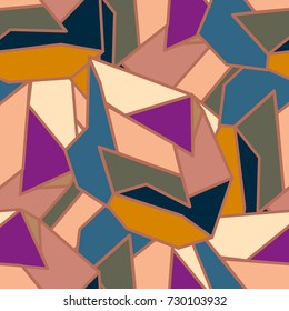 Abstract color seamless pattern for new background.