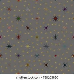 Abstract color seamless pattern for new background.