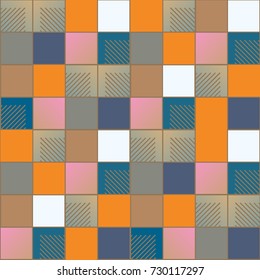 Abstract color seamless pattern for new background.