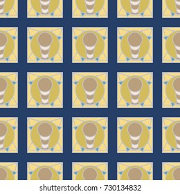 Abstract color seamless pattern for new background.