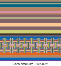 Abstract color seamless pattern for new background.