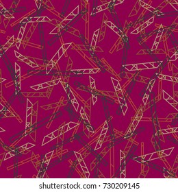 Abstract color seamless pattern for new background.