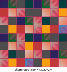 Abstract color seamless pattern for new background.