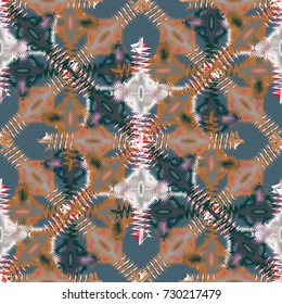 Abstract color seamless pattern for new background.