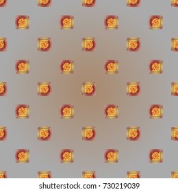 Abstract color seamless pattern for new background.