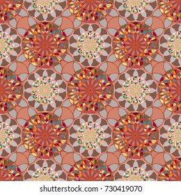 Abstract color seamless pattern for new background.