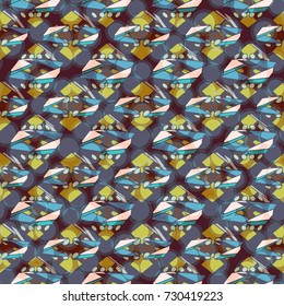 Abstract color seamless pattern for new background.
